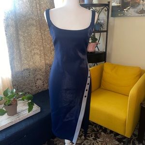 BCBGeneration midi semi metallic dress. Size 6